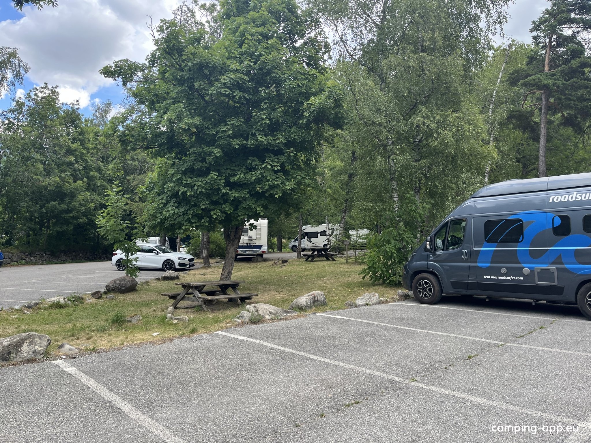 Stellplatz Colmars — Aire camping car in Colmars