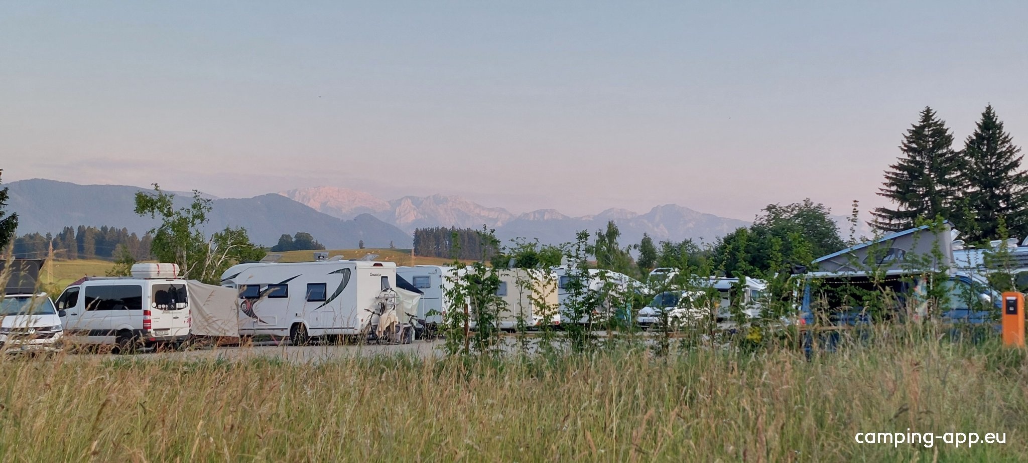 Stellplatz Via Claudia Camping — QuickStop in Lechbruck a.See