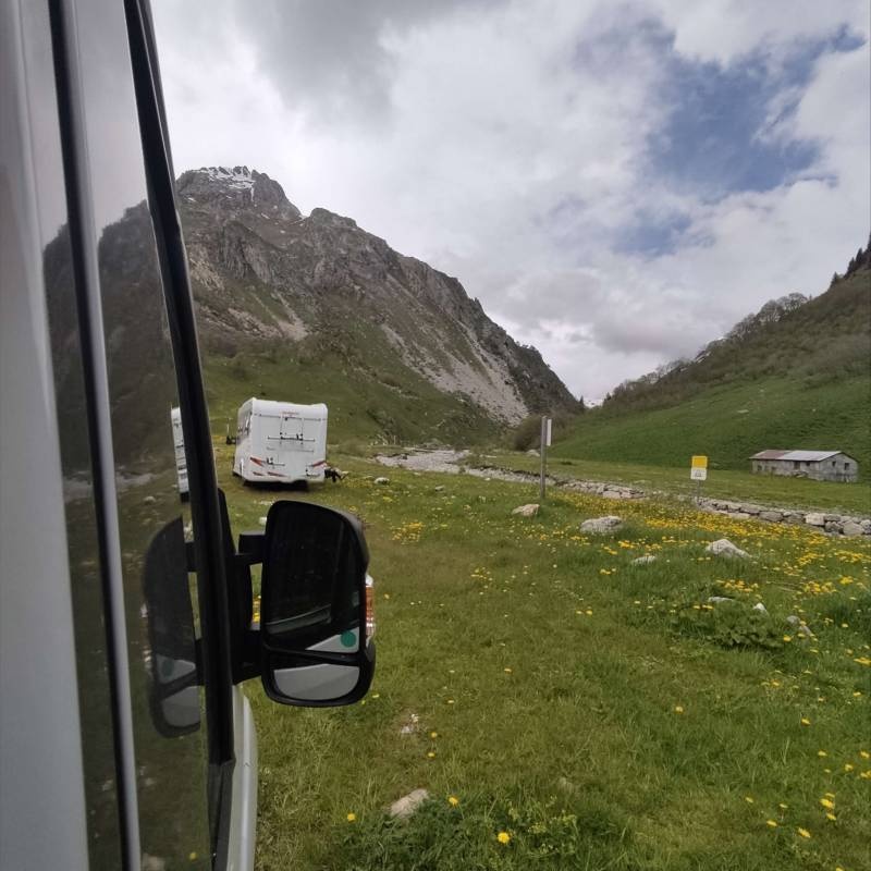 Stellplatz Bivouac des Chapieux — Aire camping car in Bourg-Saint-Maurice