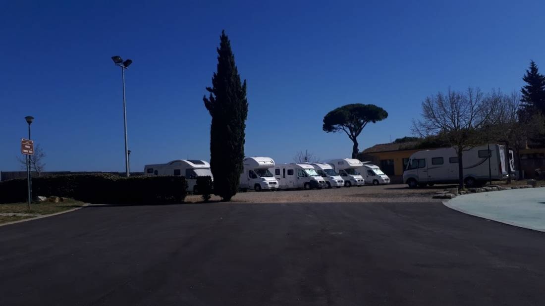 Stellplatz — Stellplatz in San Casciano in Val di Pesa