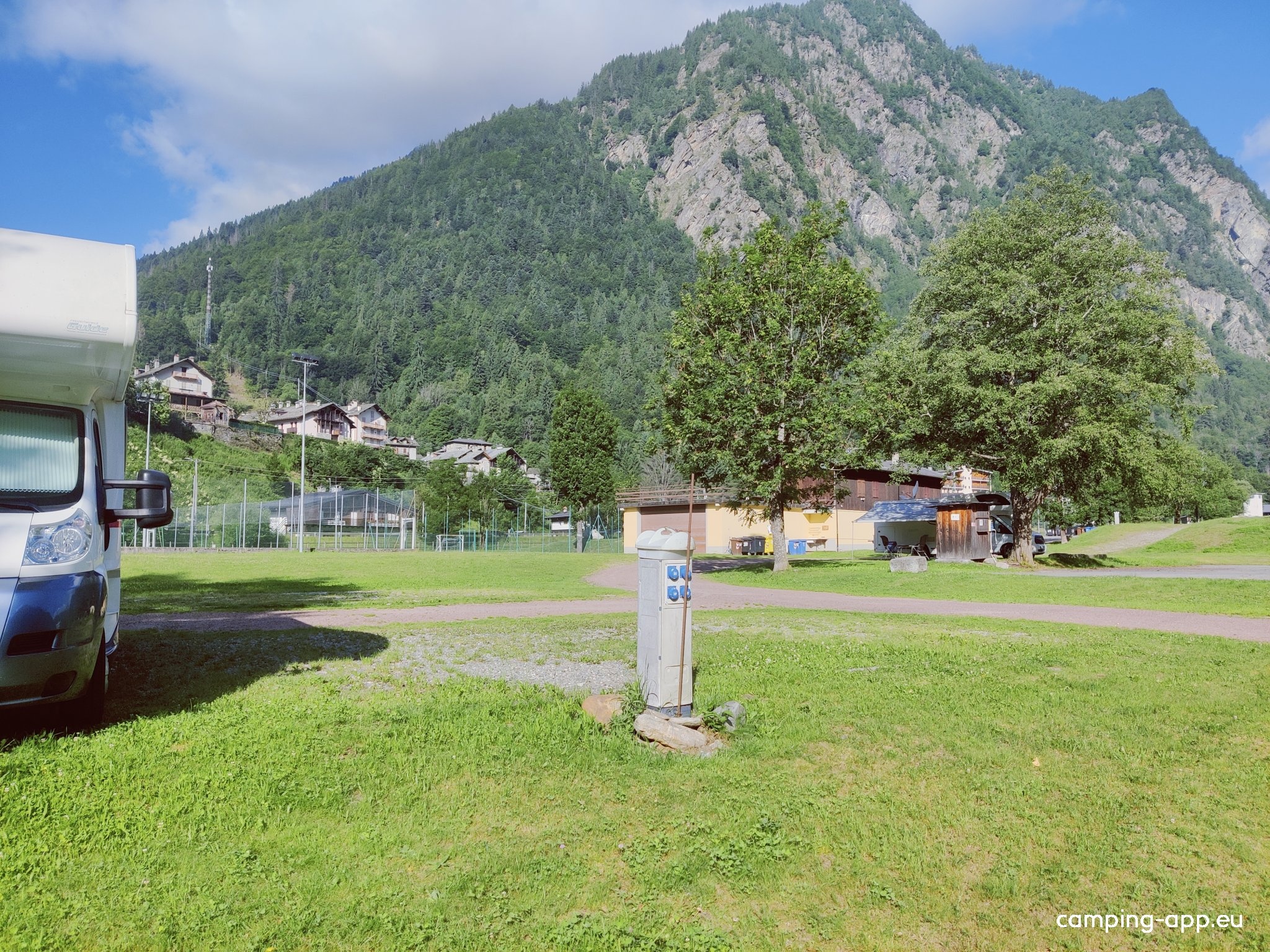 Stellplatz Riva Valdobbia — Campervan Site in Riva Valdobbia