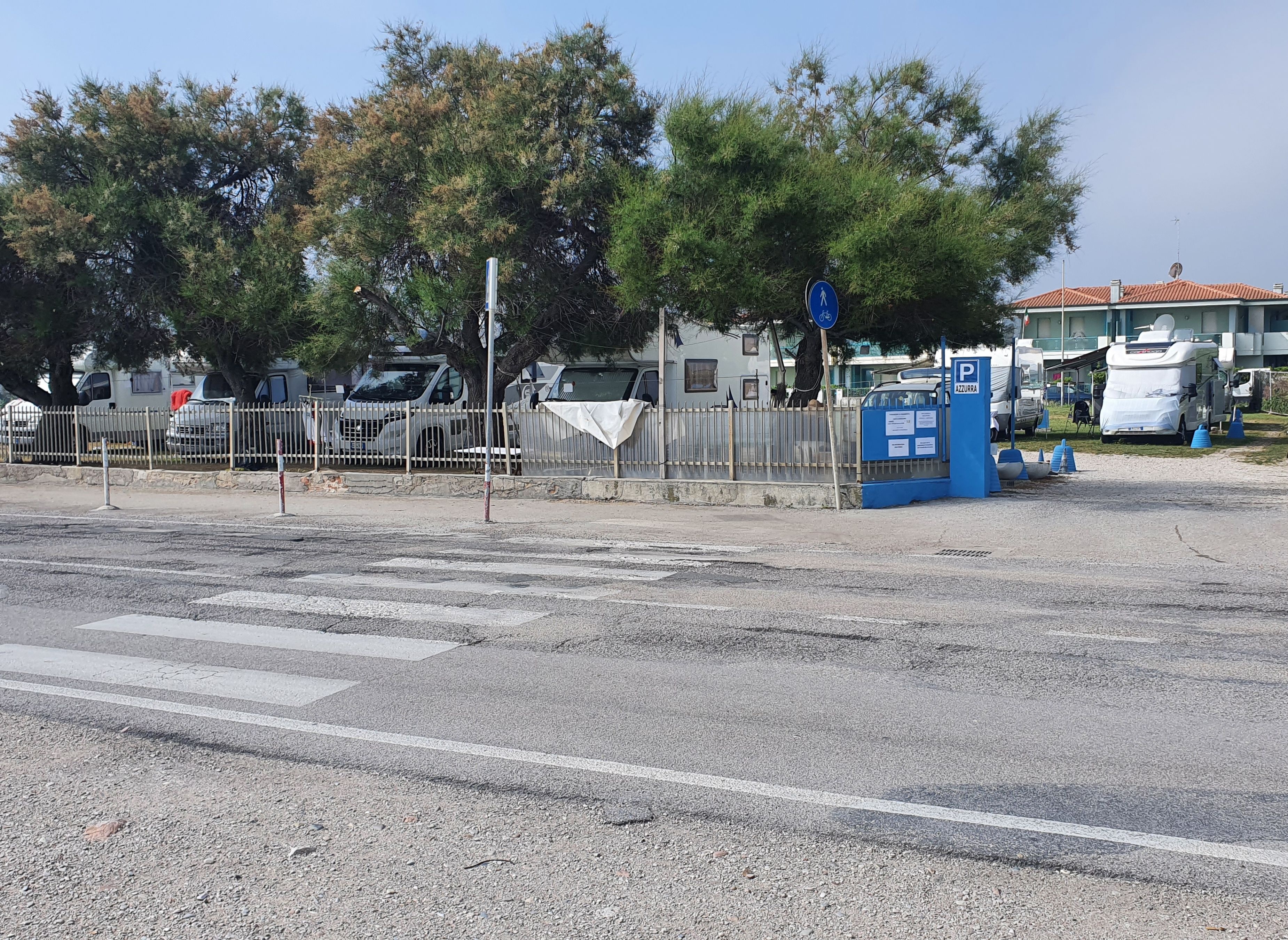 Stellplatz Parco Sassonia — Stellplatz in Fano