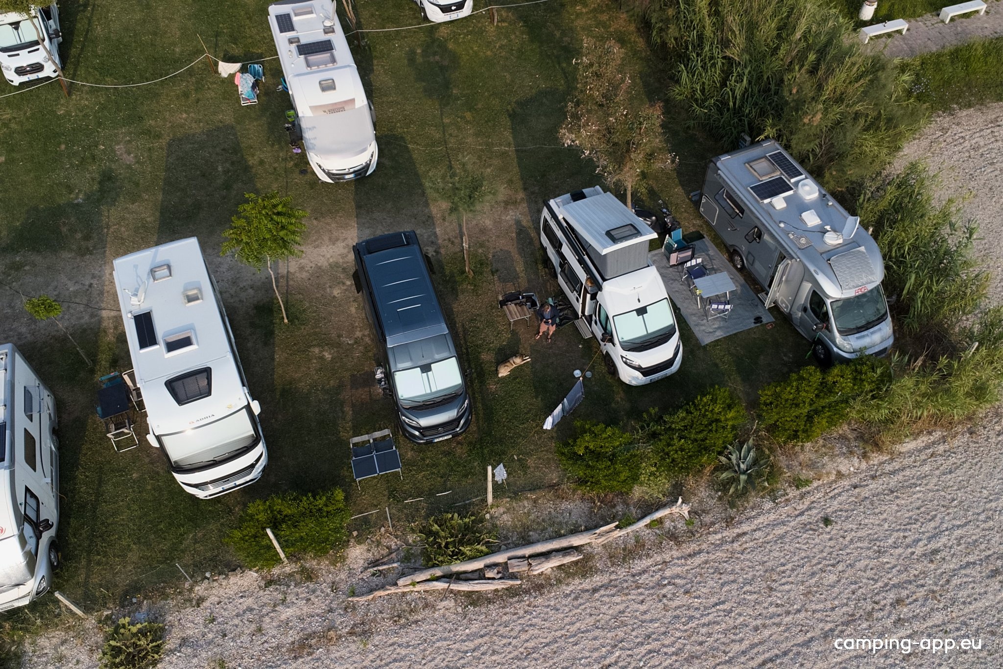 Area Camper L'Oasi — Campervan Site in San Tommaso Tre Archi