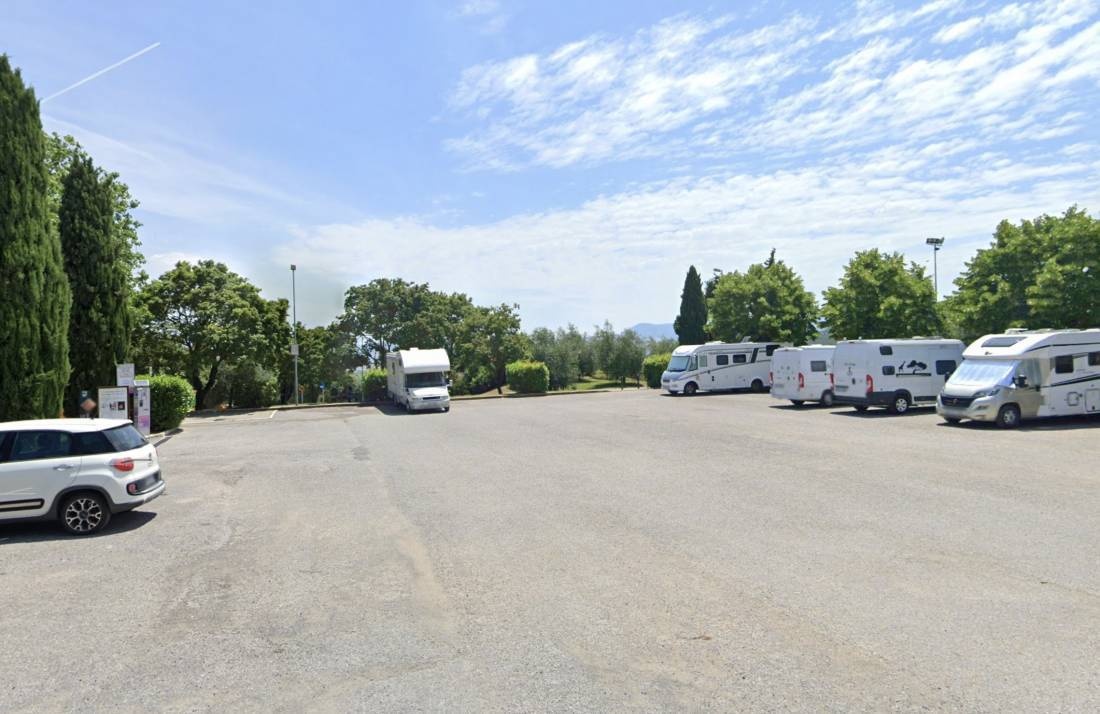Stellplatz San Quirico d'Orcia — Stellplatz in San Quirico d'Orcia