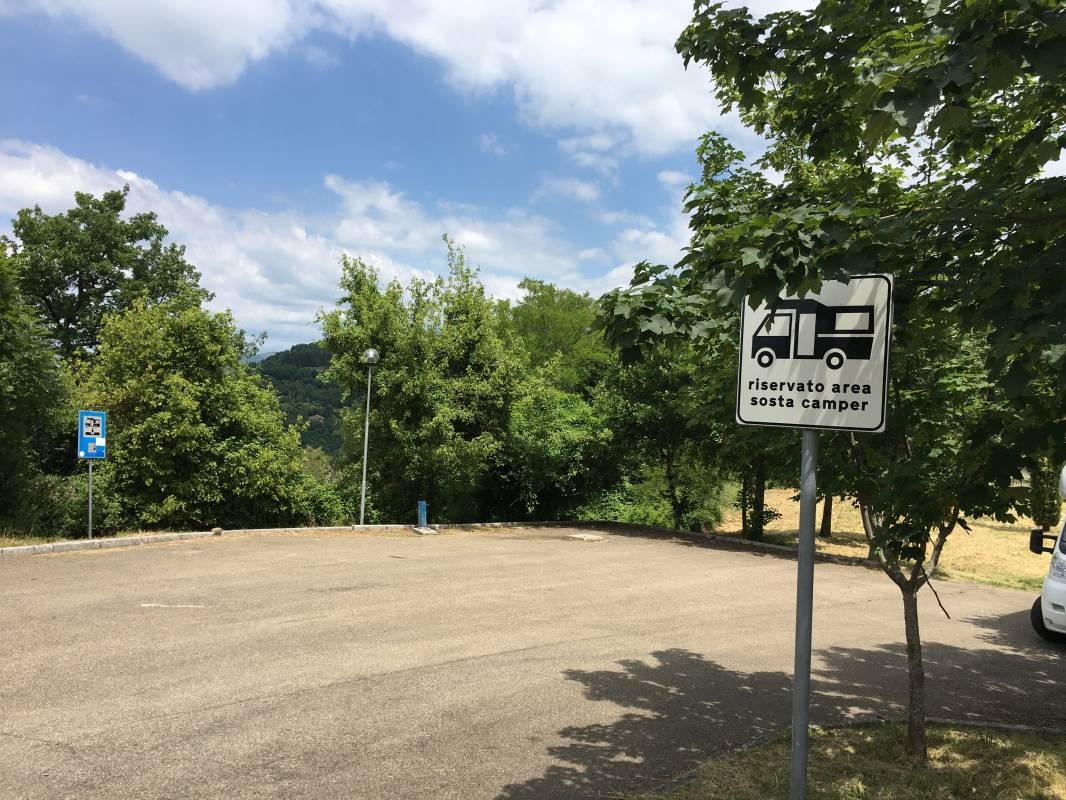 Stellplatz Chitignano — Camperplaats in Chitignano