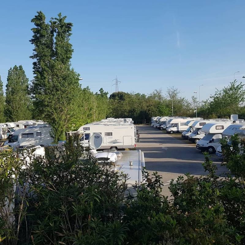 Stellplatz Ravenna — Sp. parking dla kamperów in Ravenna