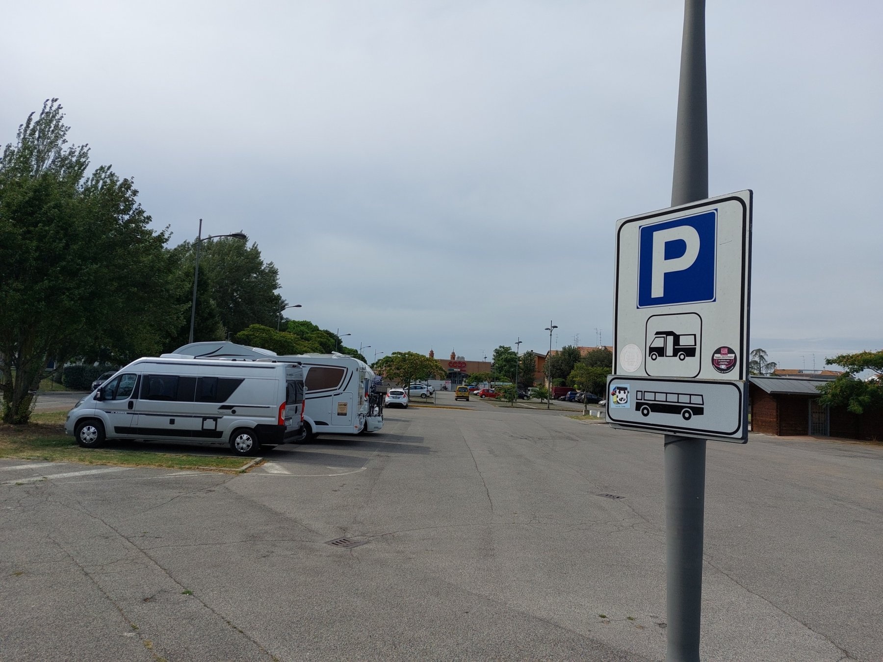 Stellplatz Comacchio — Місце для кемперів in Comacchio