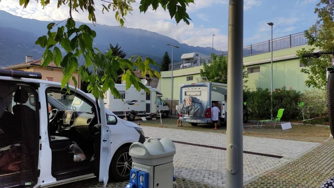 Stellplatz Rovereto — Bobilplass in Rovereto