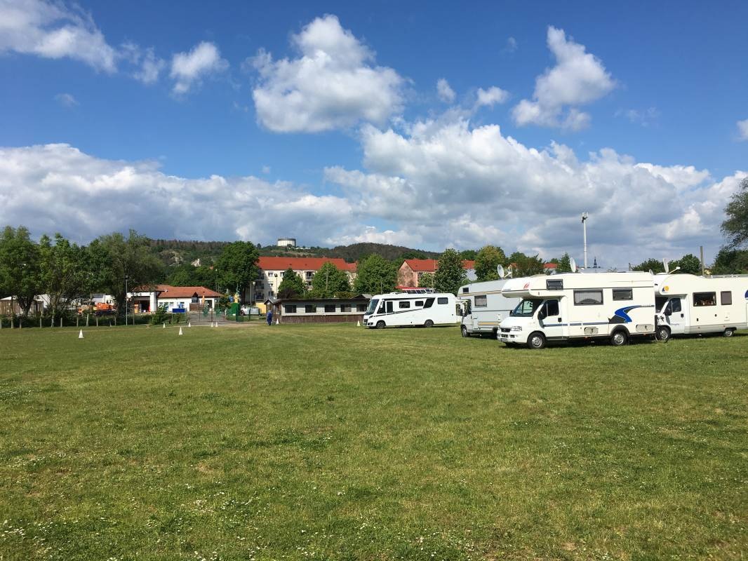 Stellplatz 1a-Autoservice — Ställplats in Bad Frankenhausen/Kyffhäuser