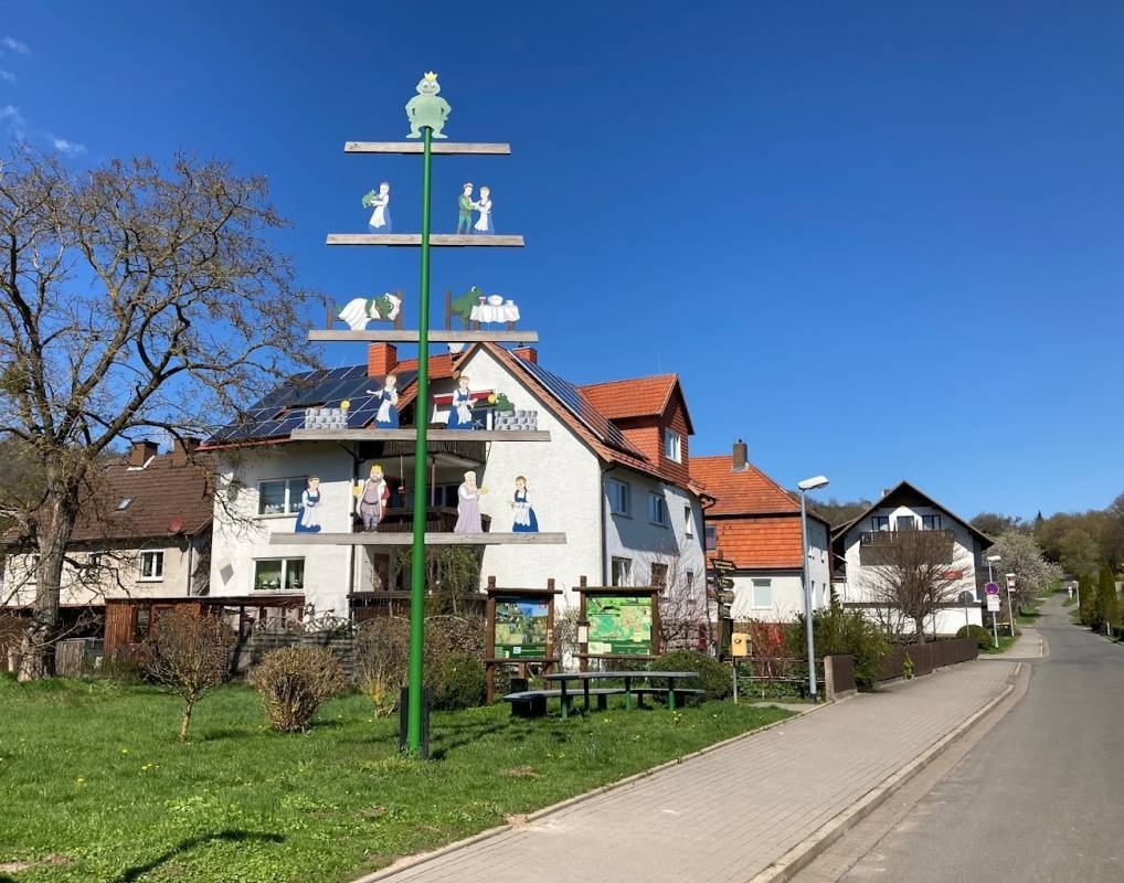 Stellplatz am Gast des Hauses Dohrenbach — Bobilplass in Witzenhausen
