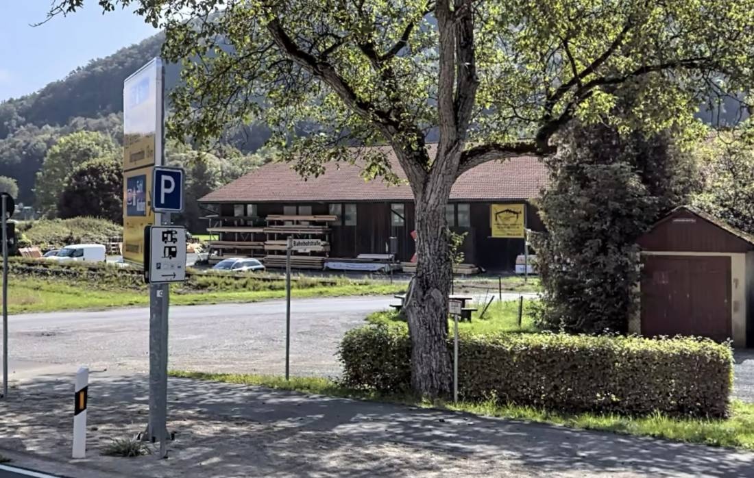 Stellplatz Streitberg — Sítio para autocaravanas in Wiesenttal