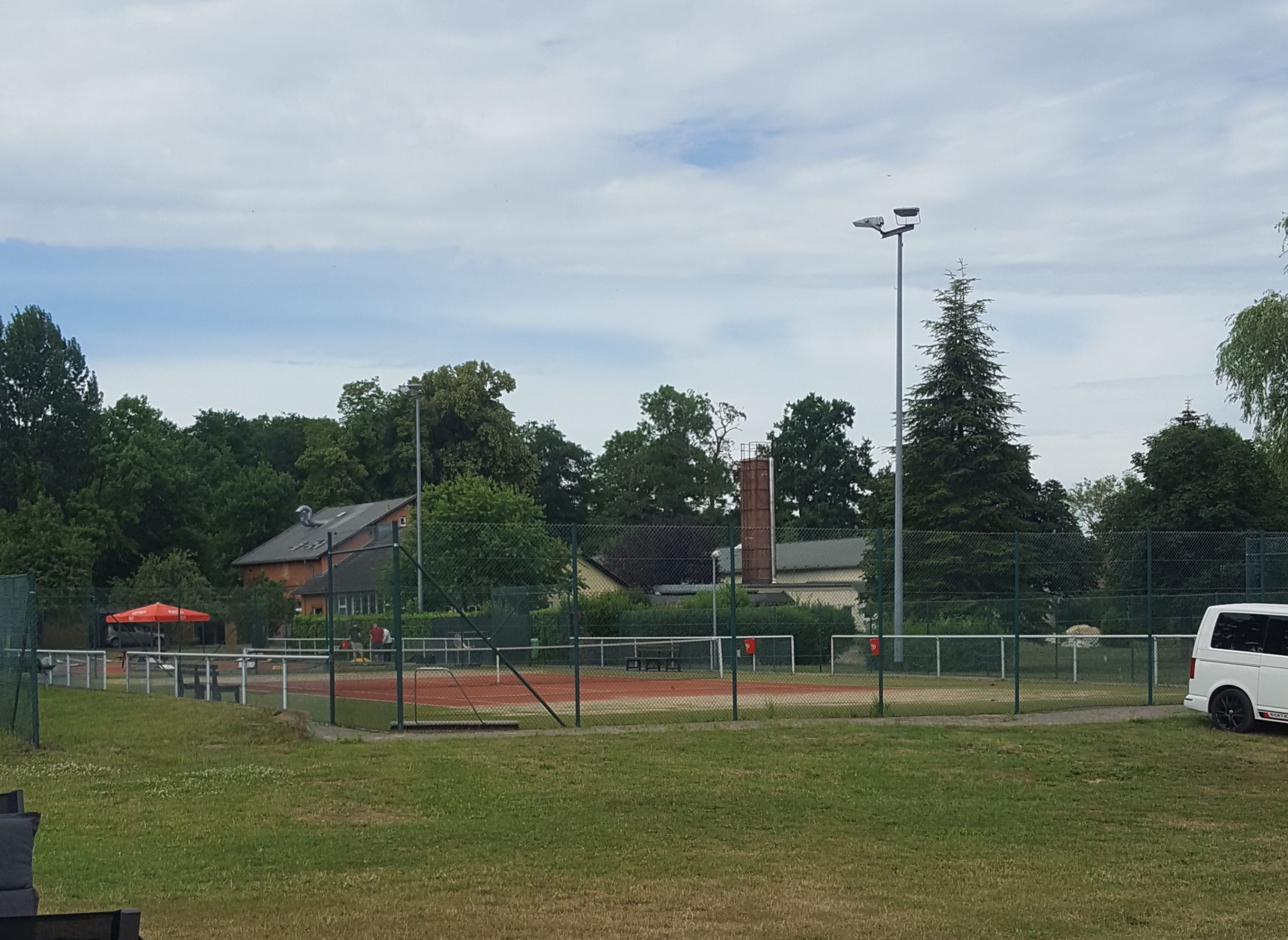 Stellplatz am Freizeit-Center — Campervan Site in Amt Tessin