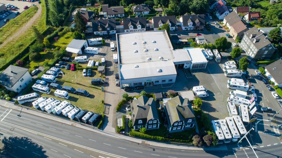 Stellplatz Autohaus Pauli — Camperplaats in Remscheid