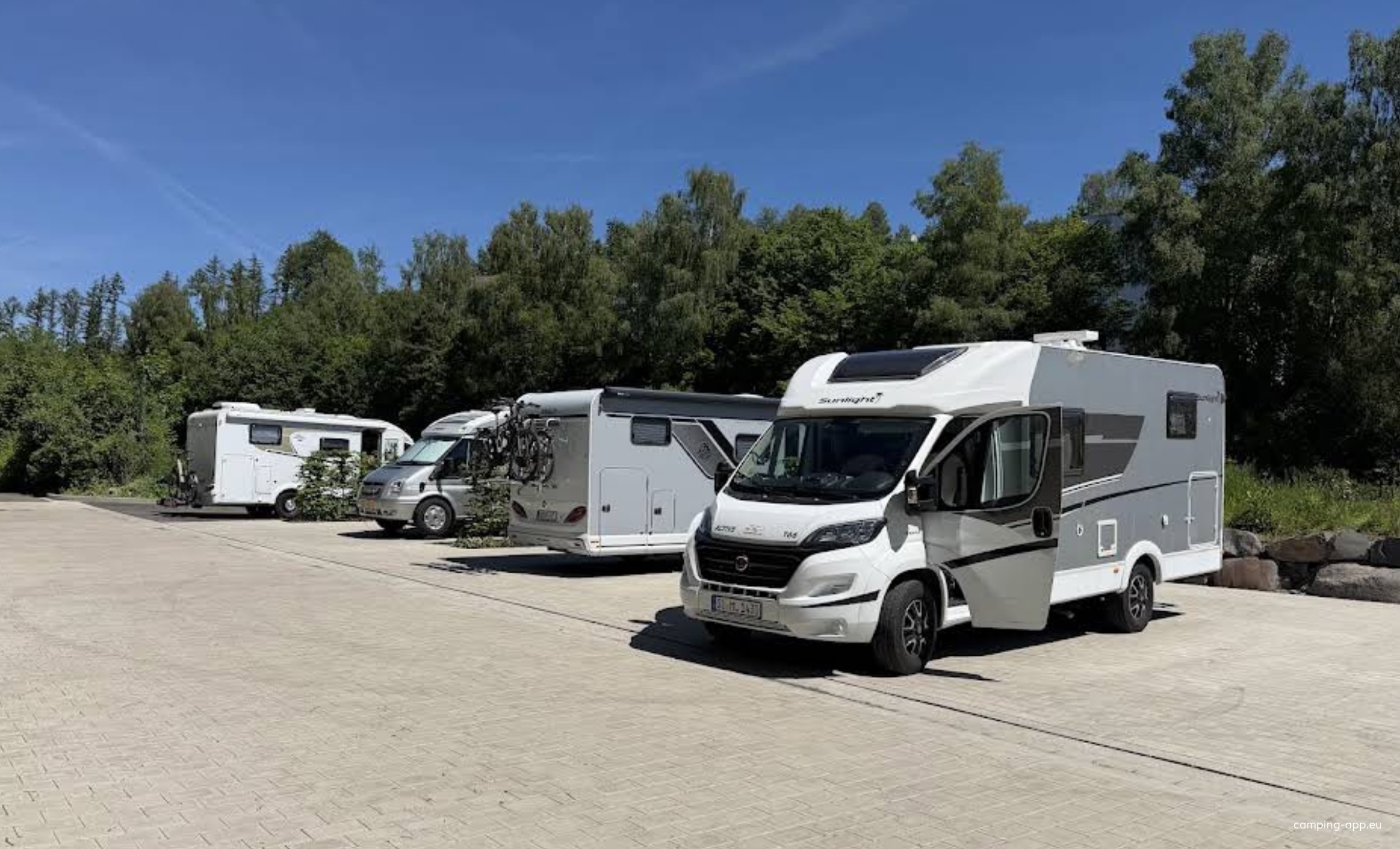 Wohnmobilstellplatz am kmd — Ställplats in Hilchenbach