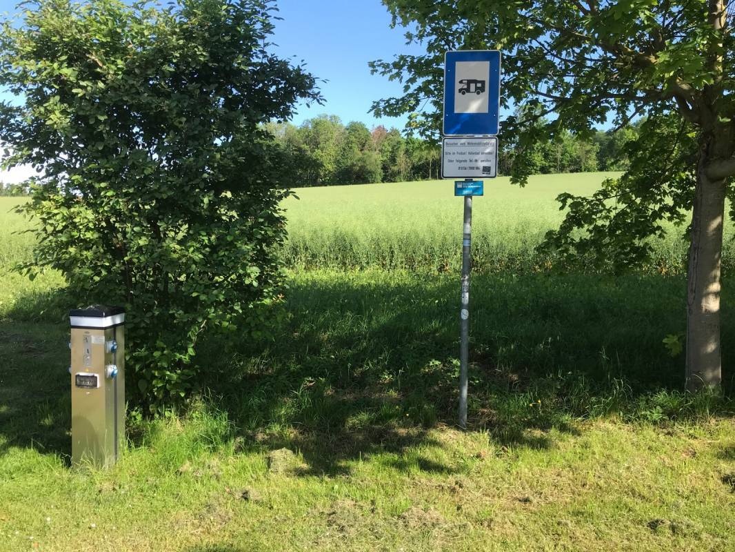 Stellplatz Coppenbrügge — Aire camping car in Coppenbrügge