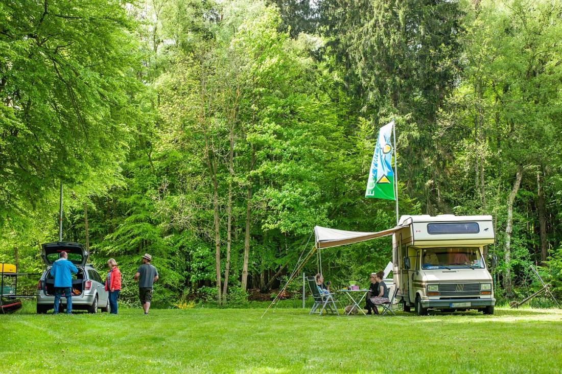 Naturcamping & Hafen Bermudadreieck — Campingplats in Lübz