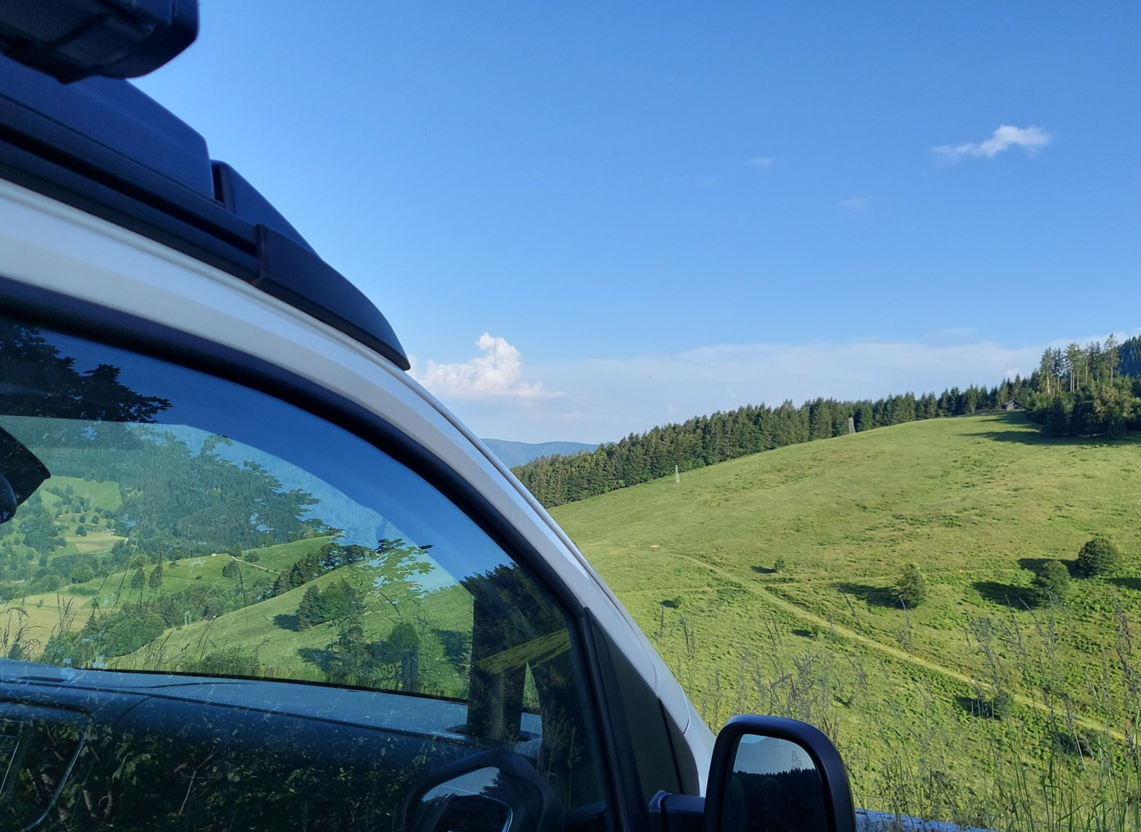 Übernachtungsparkplatz Wieden Wiedener Eck — Стоянка з ночівлею in Wieden