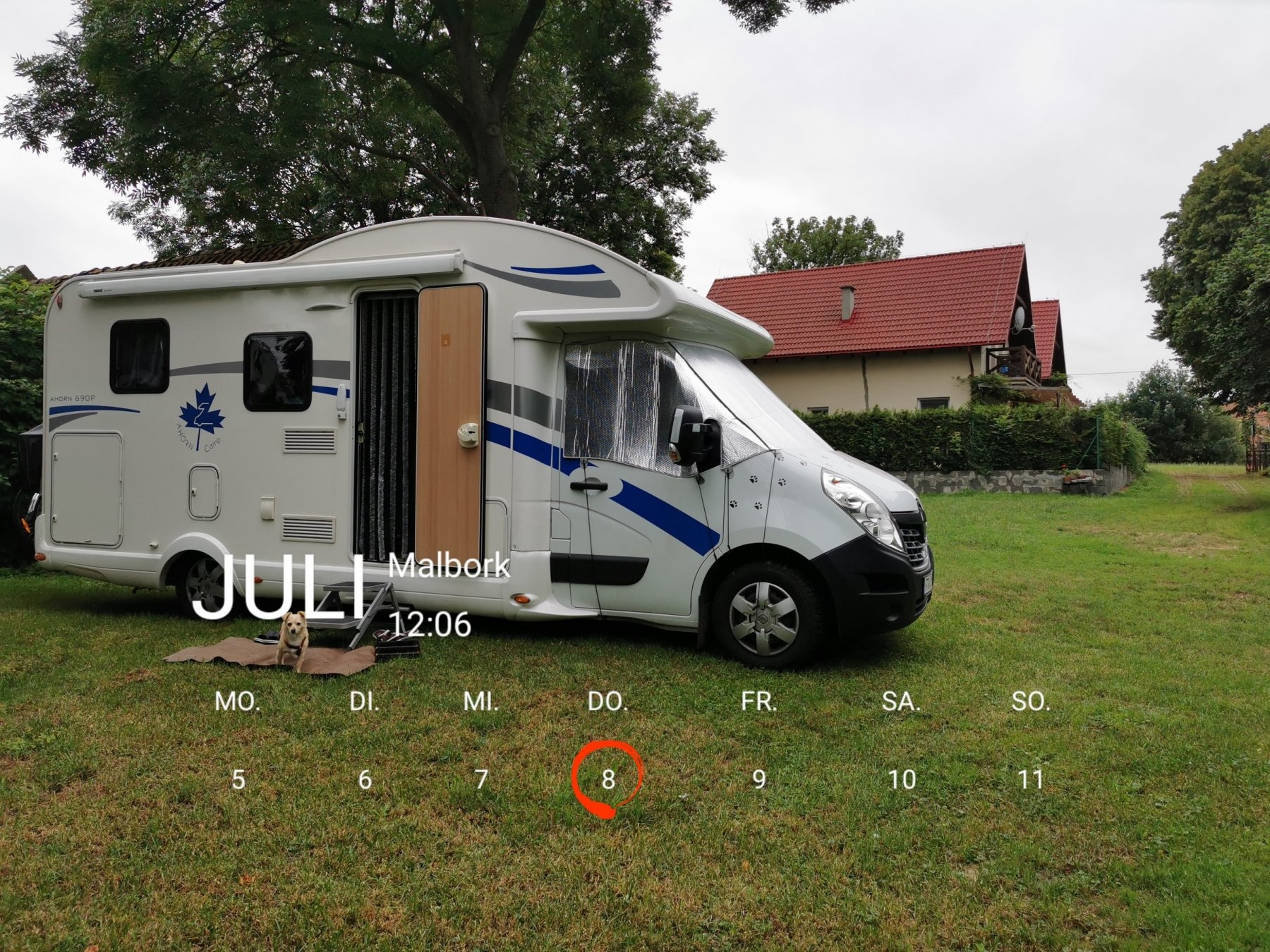 Vis A Vis Zamku Malbork — Aire camping car in Malbork