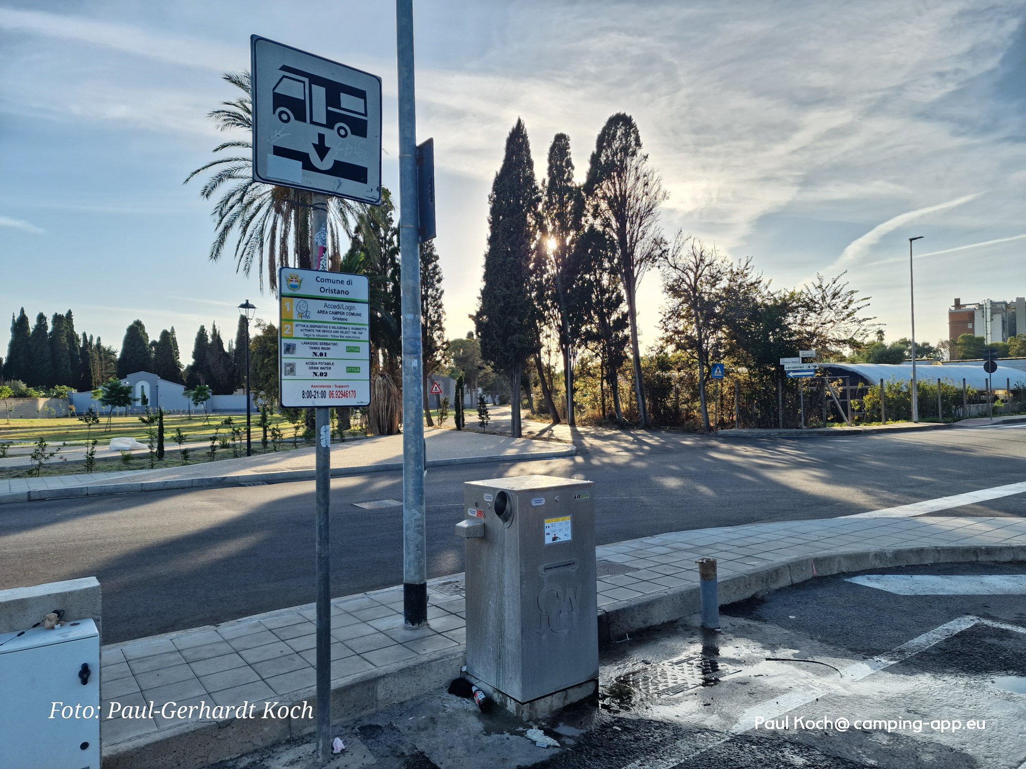 Stellplatz Oristano — Photo 4