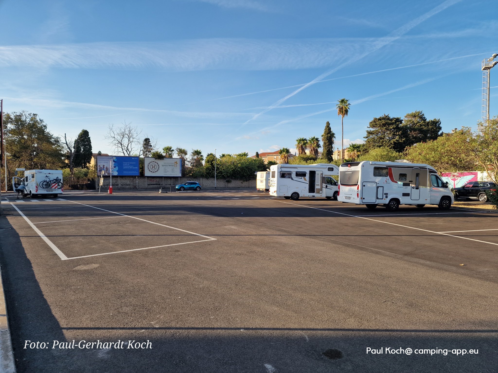 Stellplatz Oristano — Aire camping car in Oristano
