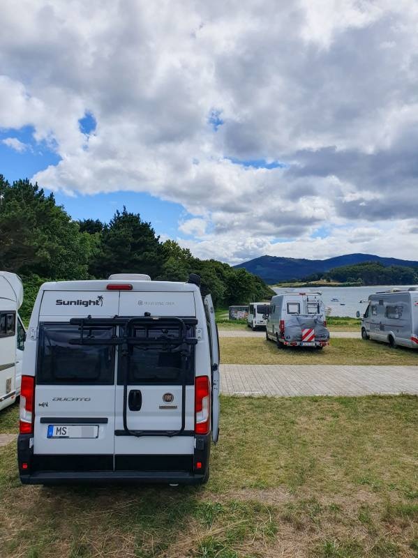 Área autocaravanas — Camperplads in Barreiros