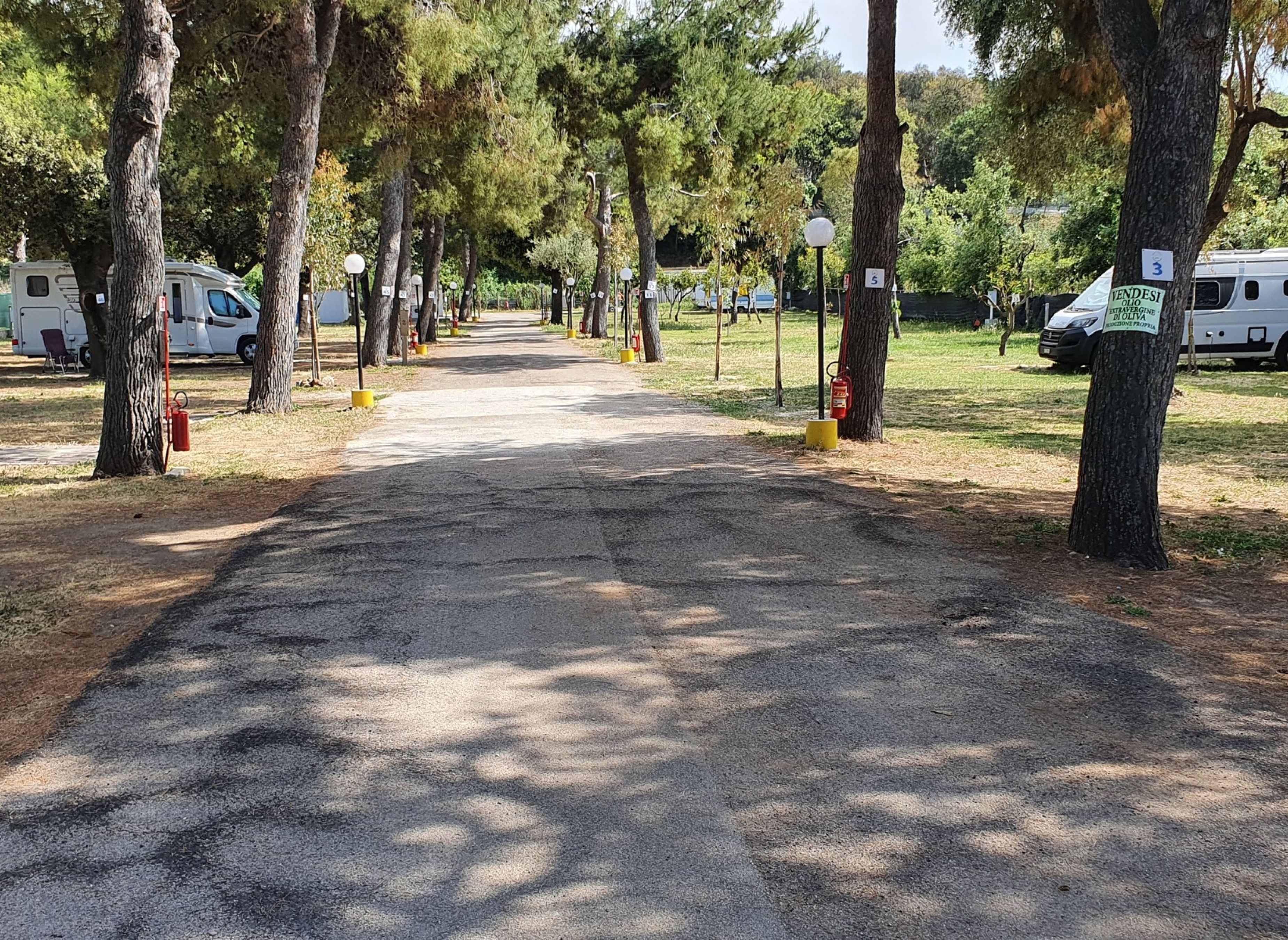 Sosta Camper Isola Bella — Area Autocaravanas in Rodi Garganico