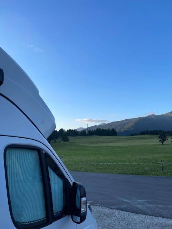 Stellplatz Brennerpass — Sp. parking dla kamperów in Brenner