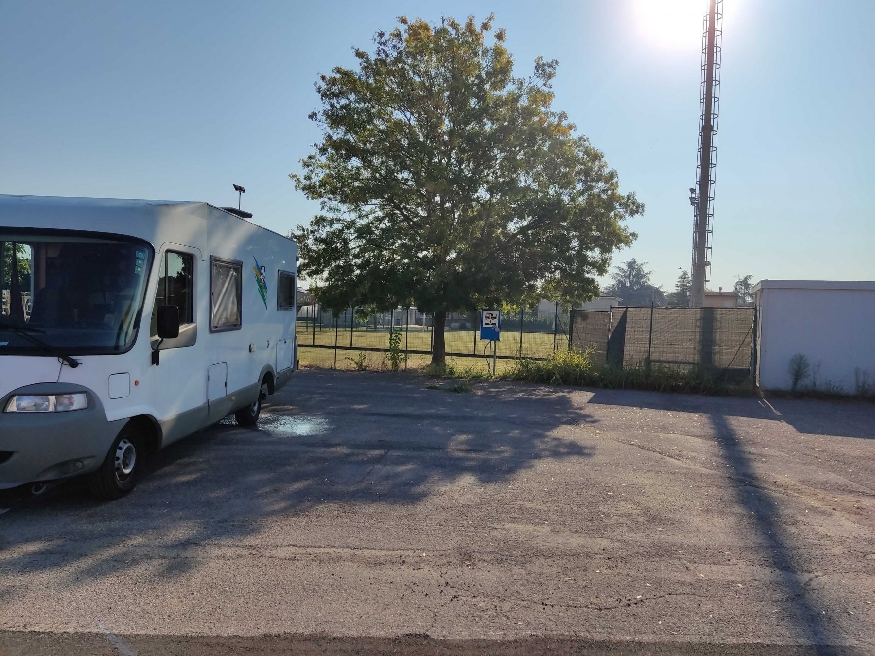 Stellplatz Magnacavallo — Bobilplass in Magnacavallo