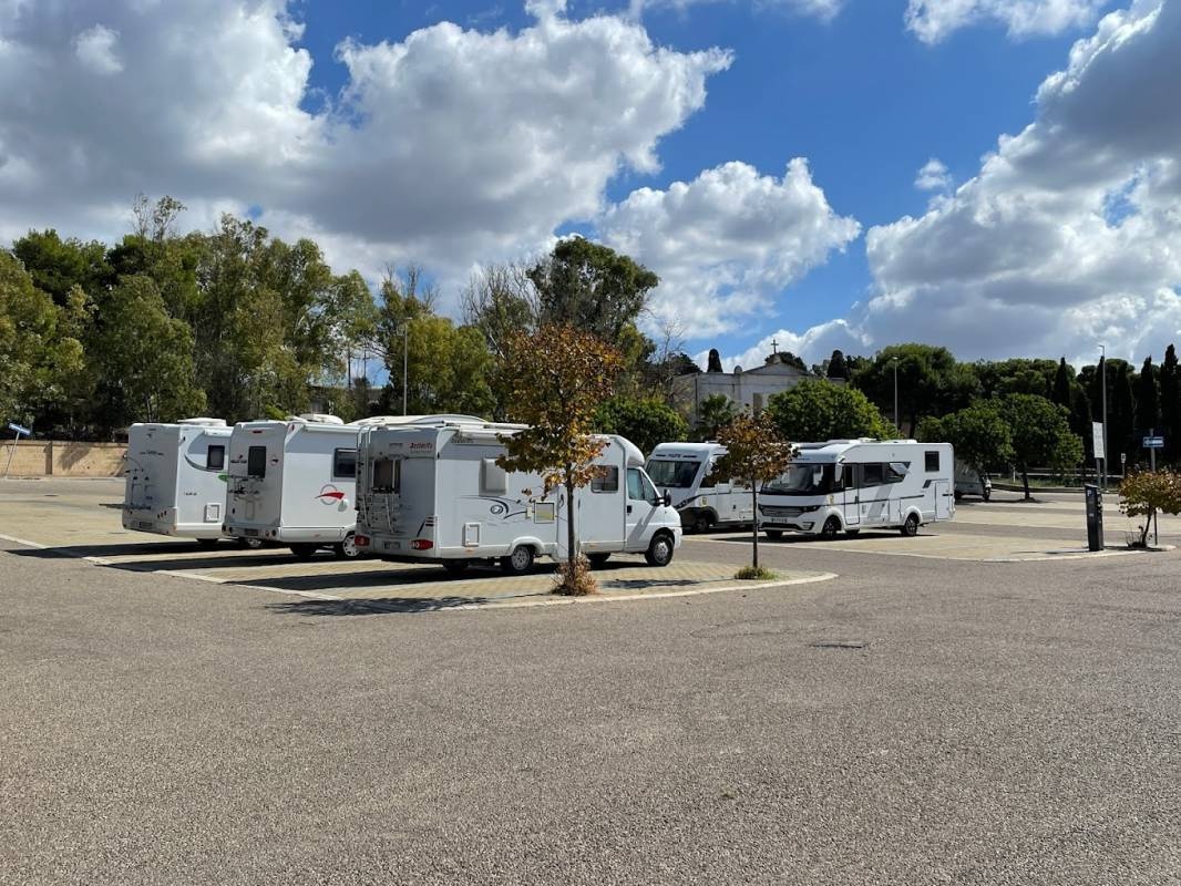 Stellplatz Gallipoli — Sítio para autocaravanas in Gallipoli
