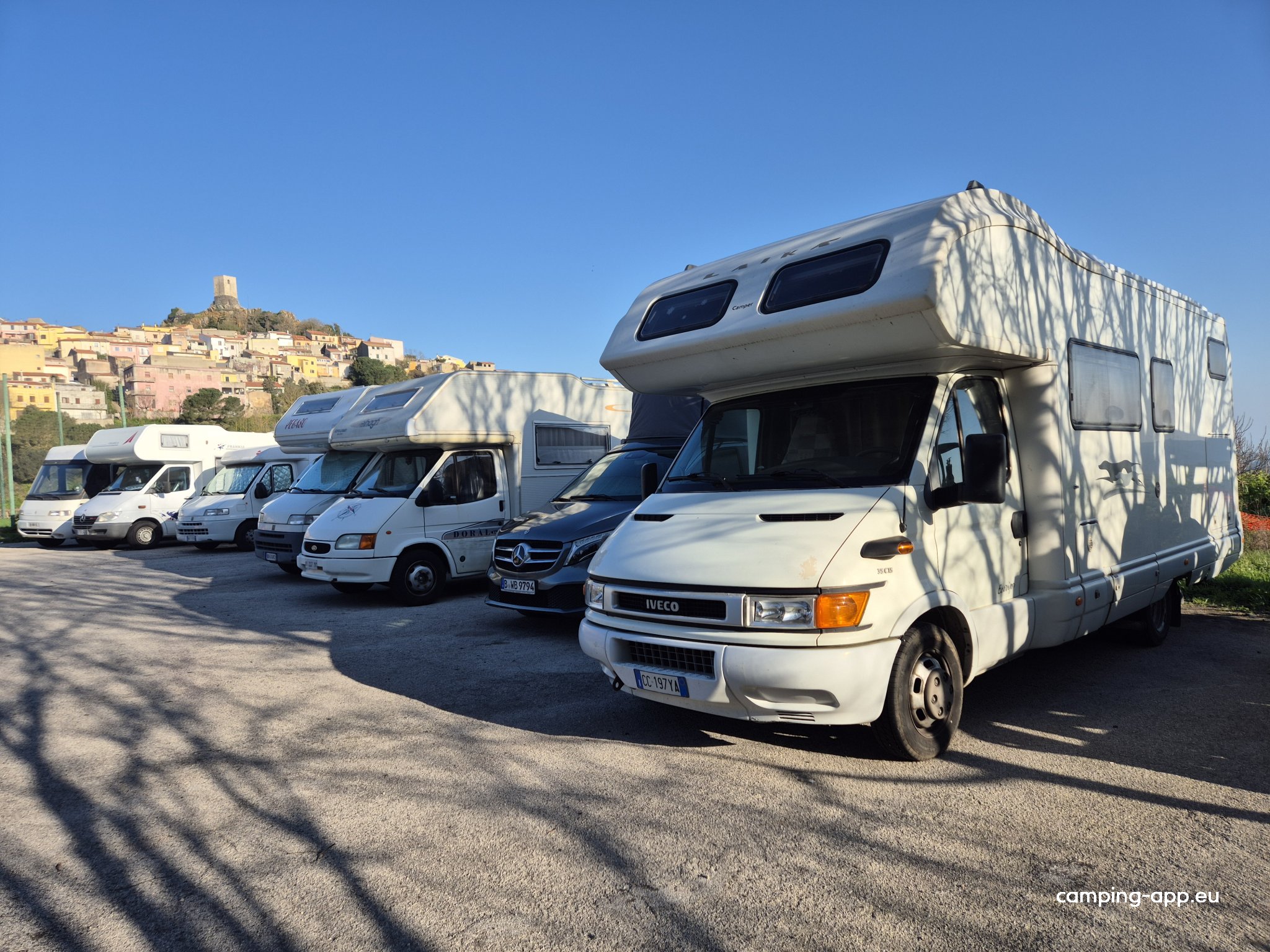Stellplatz Òsile/Osilo — Aire camping car in Osilo