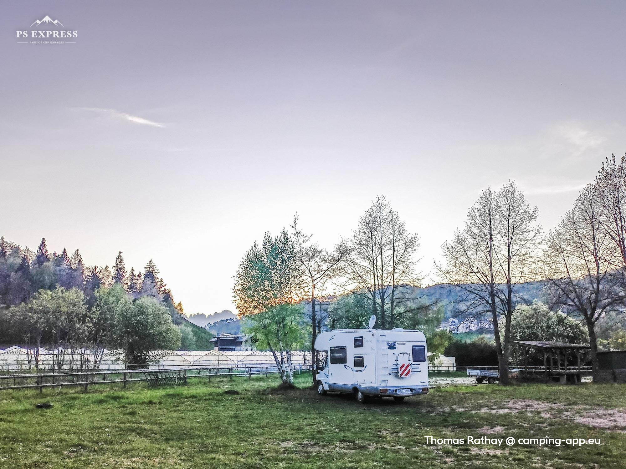 Parcheggio Camper — Camperplads in 