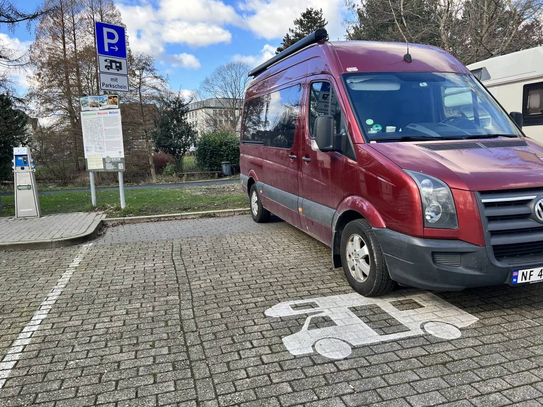 Stellplatz Recklinghausen — Camperplaats in Recklinghausen