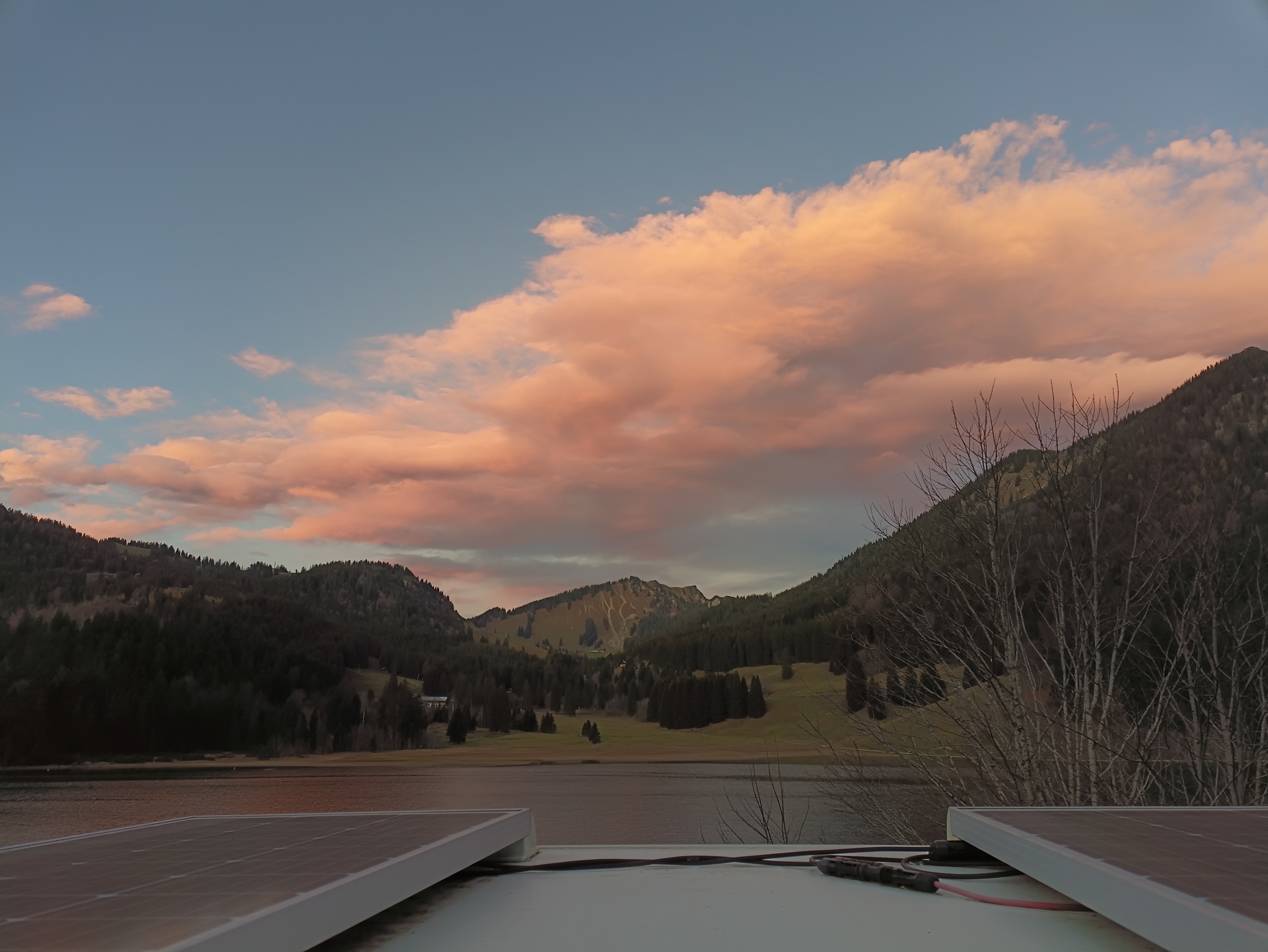 Stellplatz Schliersee Spitzingsee — Parkeringsplass m. overnatting in Schliersee-Propstalm