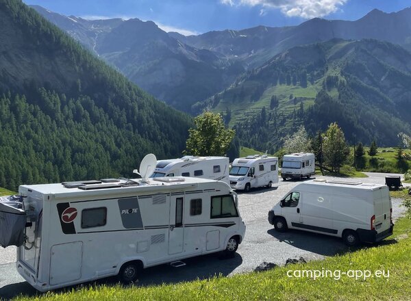 Stellplatz Saint-Véran