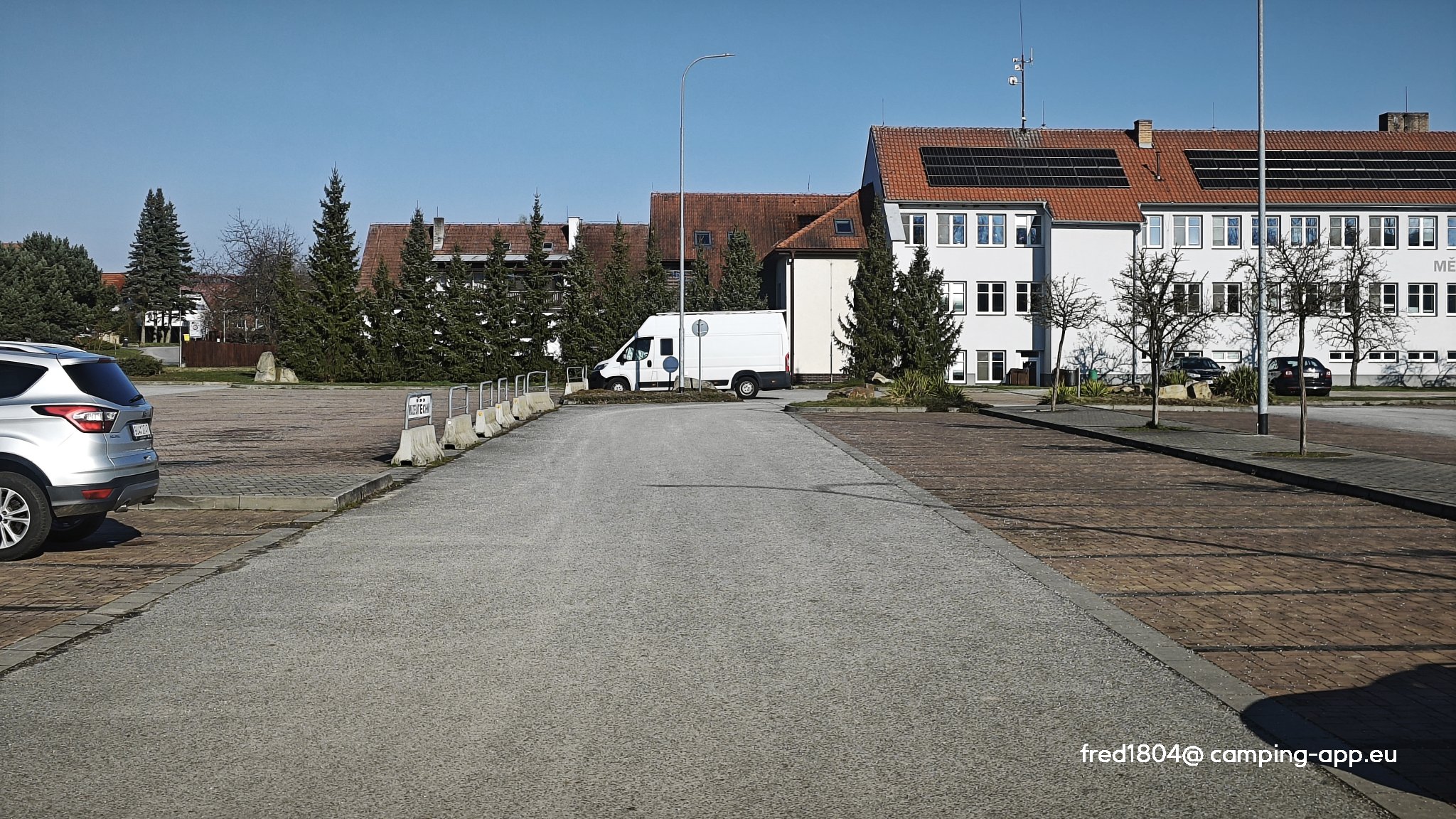 Stellplatz Teltsch — Campervan Site in Teltsch
