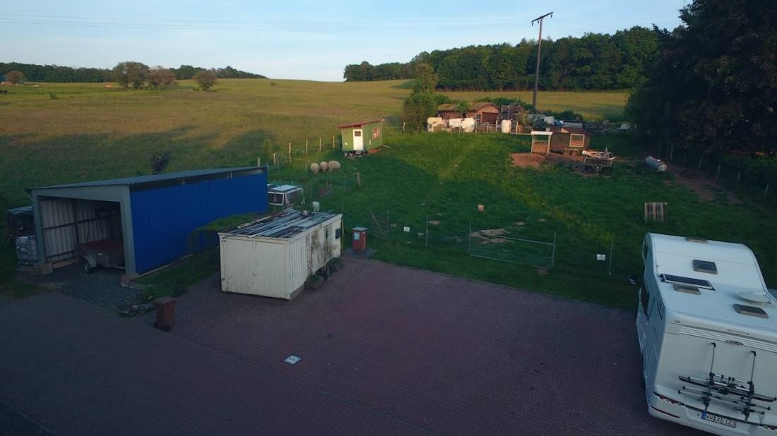 Stellplatz Irmtraut — Camperplaats in Irmtraut