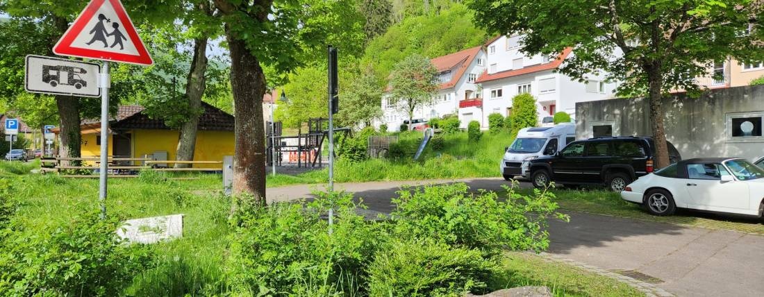 Stellplatz Wiesensteig — Ställplats in Wiesensteig
