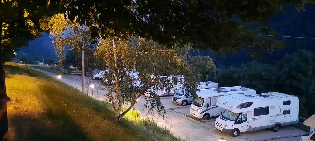 Stellplatz Sambuco — Area di sosta in Sambuco