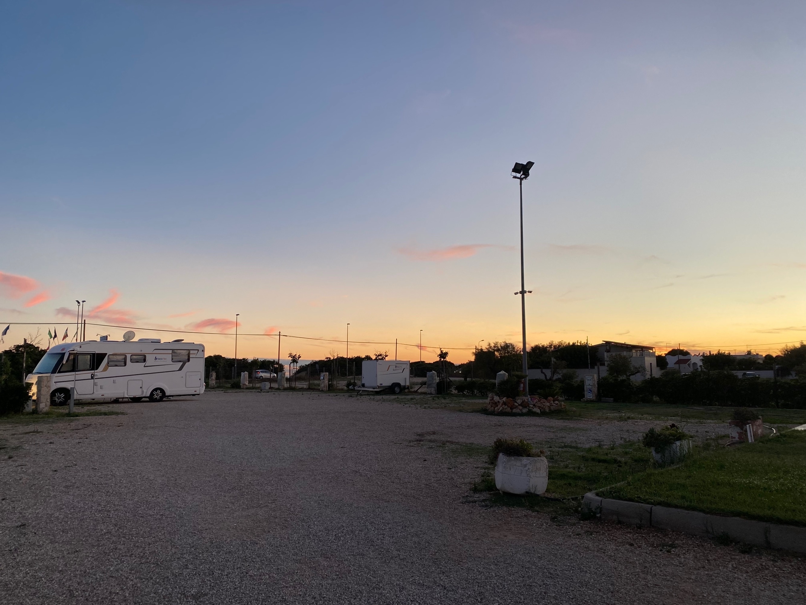 Brezza die Mare — Sp. parking dla kamperów in Manduria
