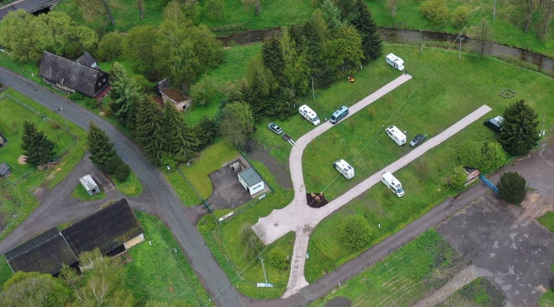 Caravanparking Adršpach — Sítio para autocaravanas in Teplice nad Metují