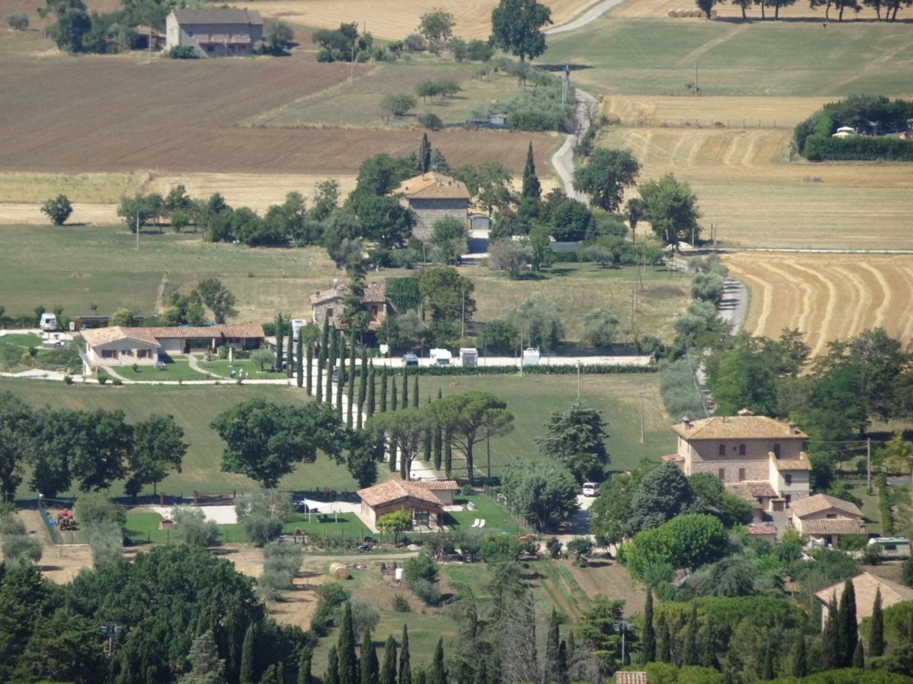 Stellplatz Assisi — Camperplaats in Assisi