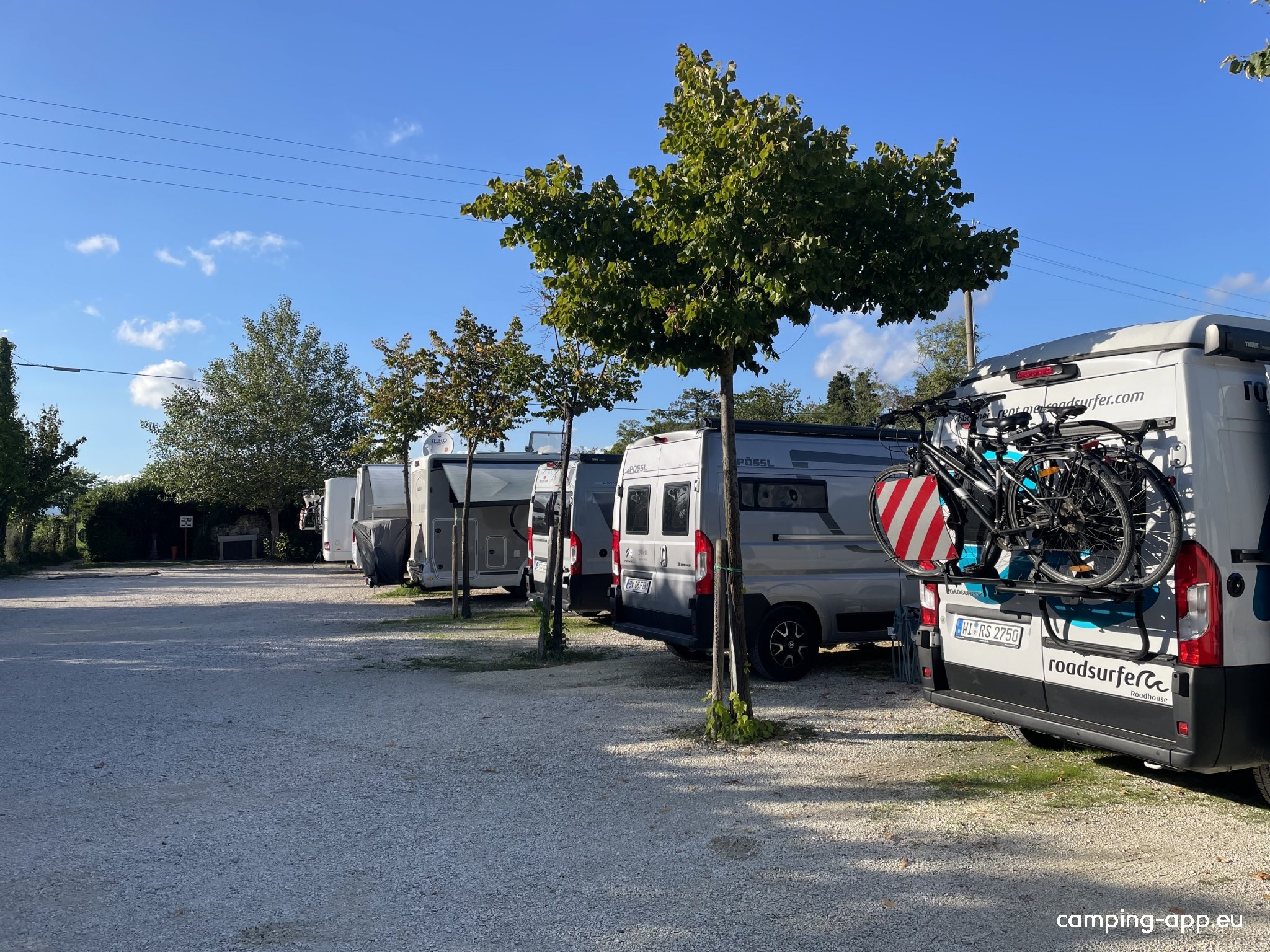 Stellplatz Assisi — Sp. parking dla kamperów in Assisi