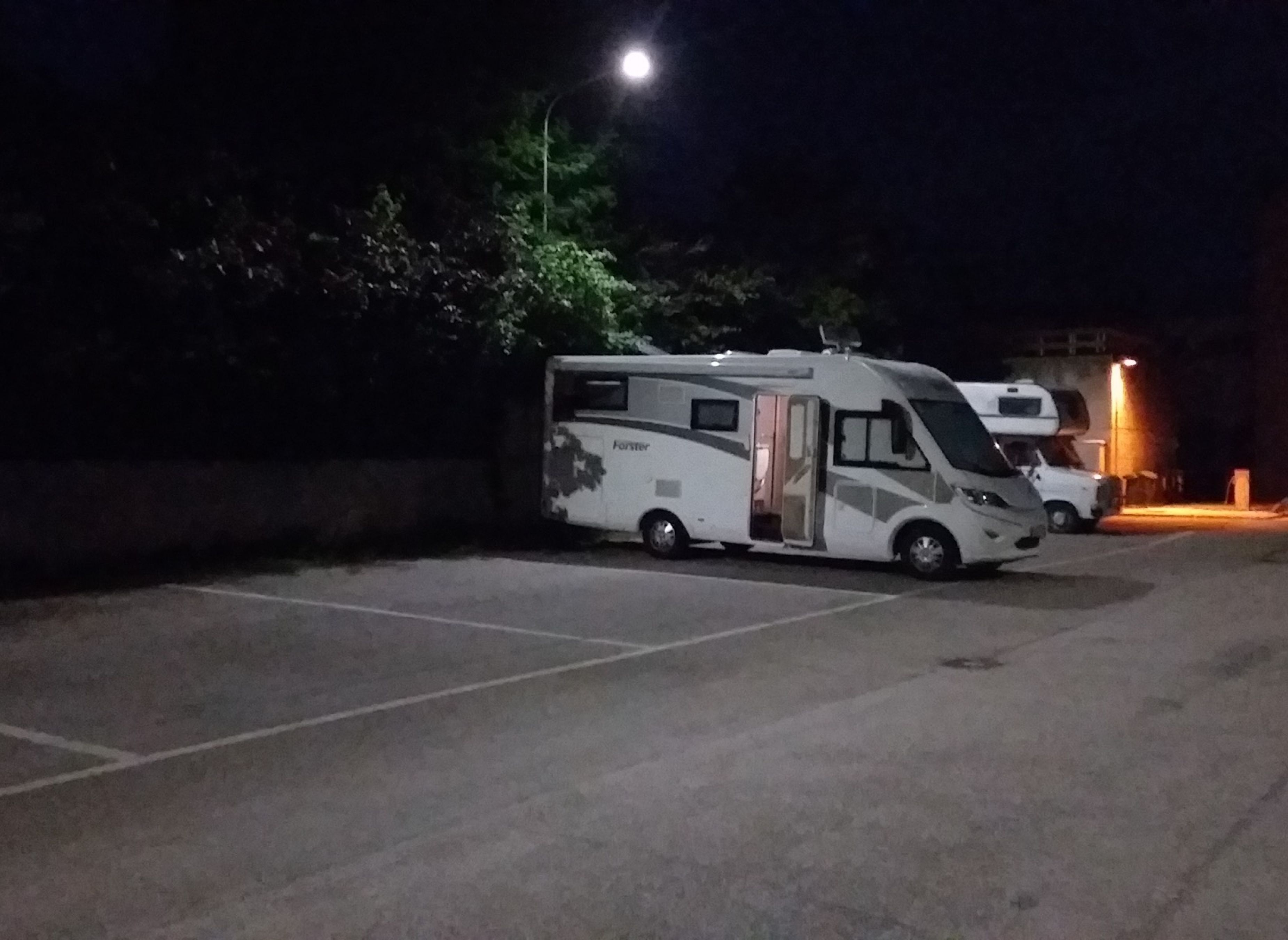 Stellplatz San Benedetto Po — Ställplats in San Benedetto Po