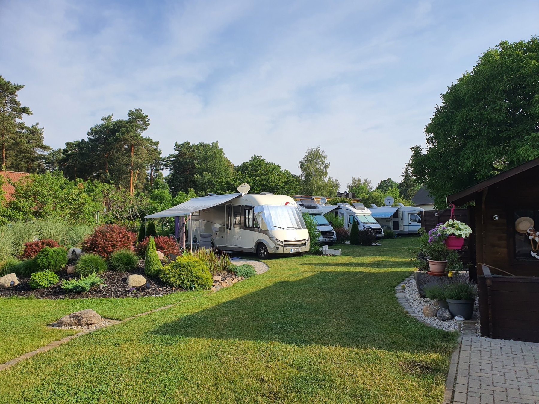 Stellplatz Senftenberg — Bobilplass in Senftenberg