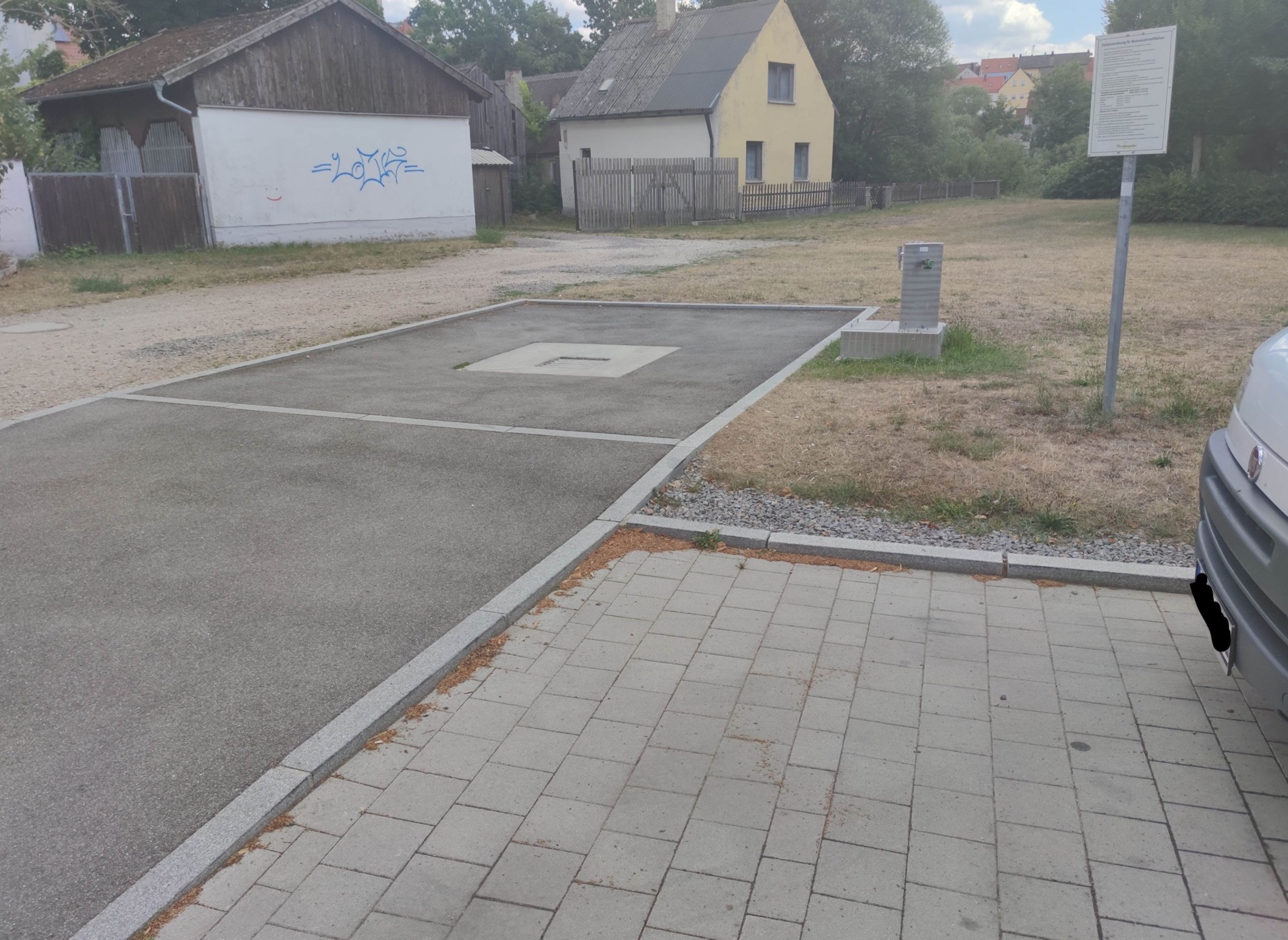 Stellplatz Burglengenfeld — Area di sosta in Burglengenfeld