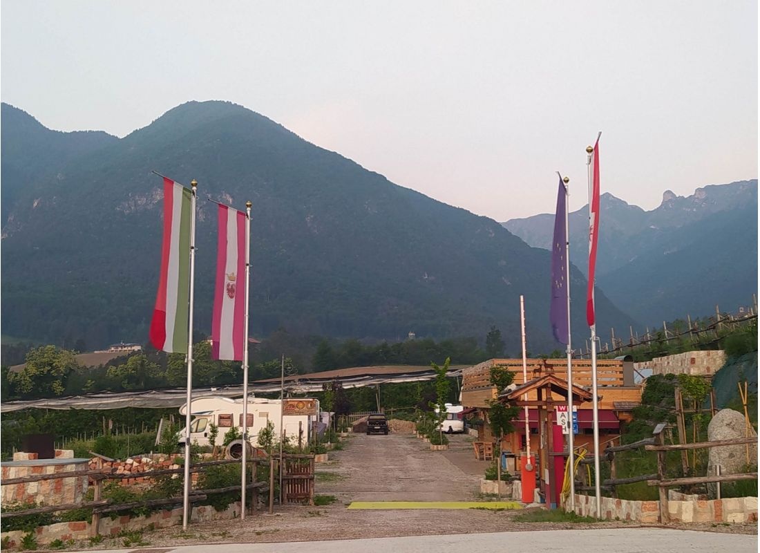 Stellplatz Bleggio Superiore — Aire camping car in Bleggio Superiore