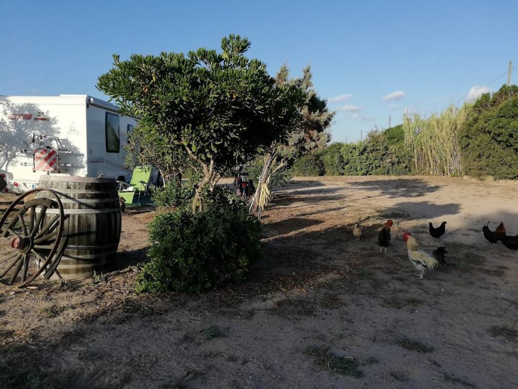 area sosta da Vittoriano — Місце для кемперів in Sant’Antioco