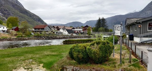 Bruheim Camping — Area da campeggio in Eidfjord