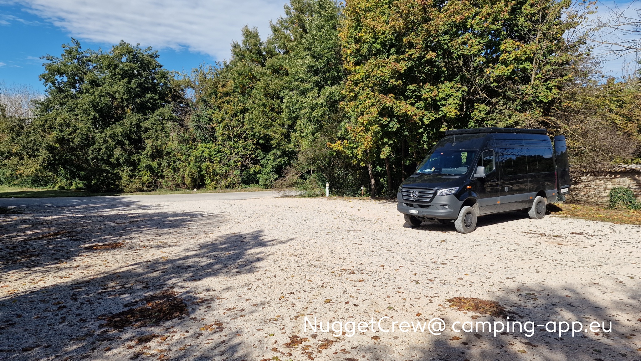 Area di sosta il barco — Campervan Site in Urbania