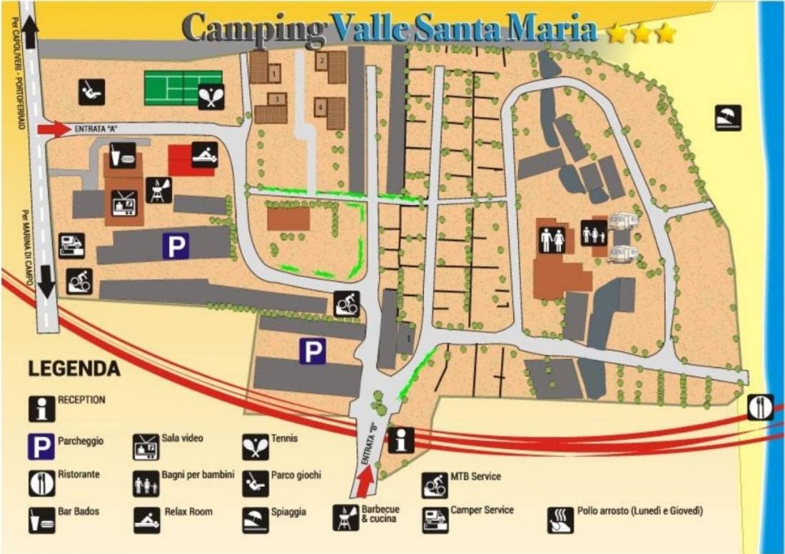 Campeggio Valle Santa Maria — Kemping in Capoliveri
